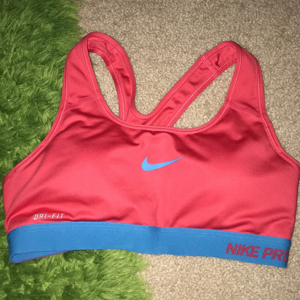 nike pro sports bra